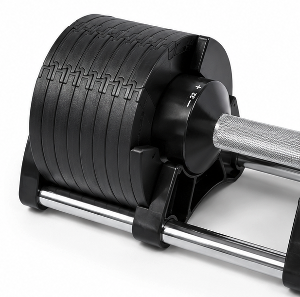 Adjustable Dumbbells — alternate angle